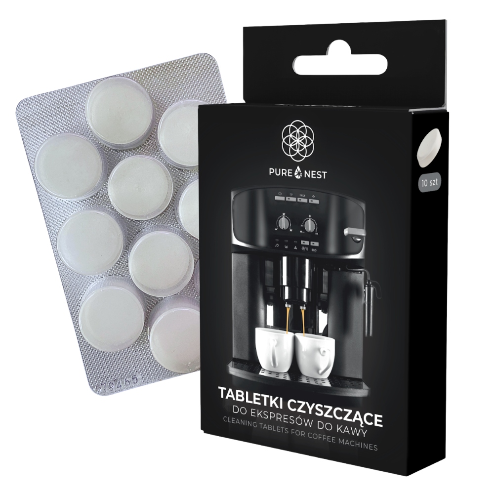 Tabletki do czyszczenia ekspresu Pure Nest (10 szt.)
